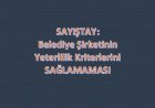 Yüklenici Belediye Şirketinin Yeterlilik Kriterlerini Sağlamamasının Kamu Zararı Oluşturmadığı