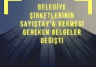 Sayıştay'a verilmesi gereken belgeler