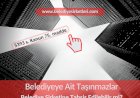 Belediyeye Ait Taşınmazlar Belediye Şirketine Tahsis Edilebilir mi?