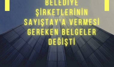 Sayıştay'a verilmesi gereken belgeler